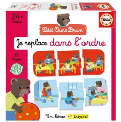 EDUCA JEU JE REPLACE DANS L'ORDRE - PETIT OURS